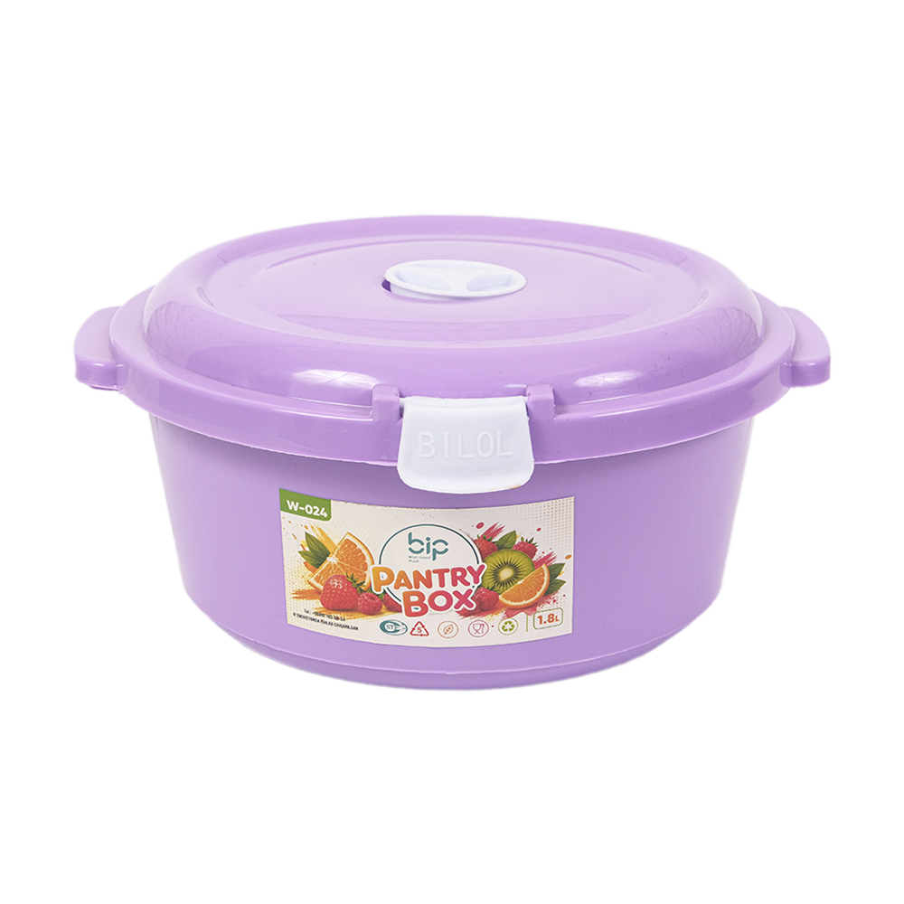 Konteyner dumaloq "Bilol" 1,8 litr